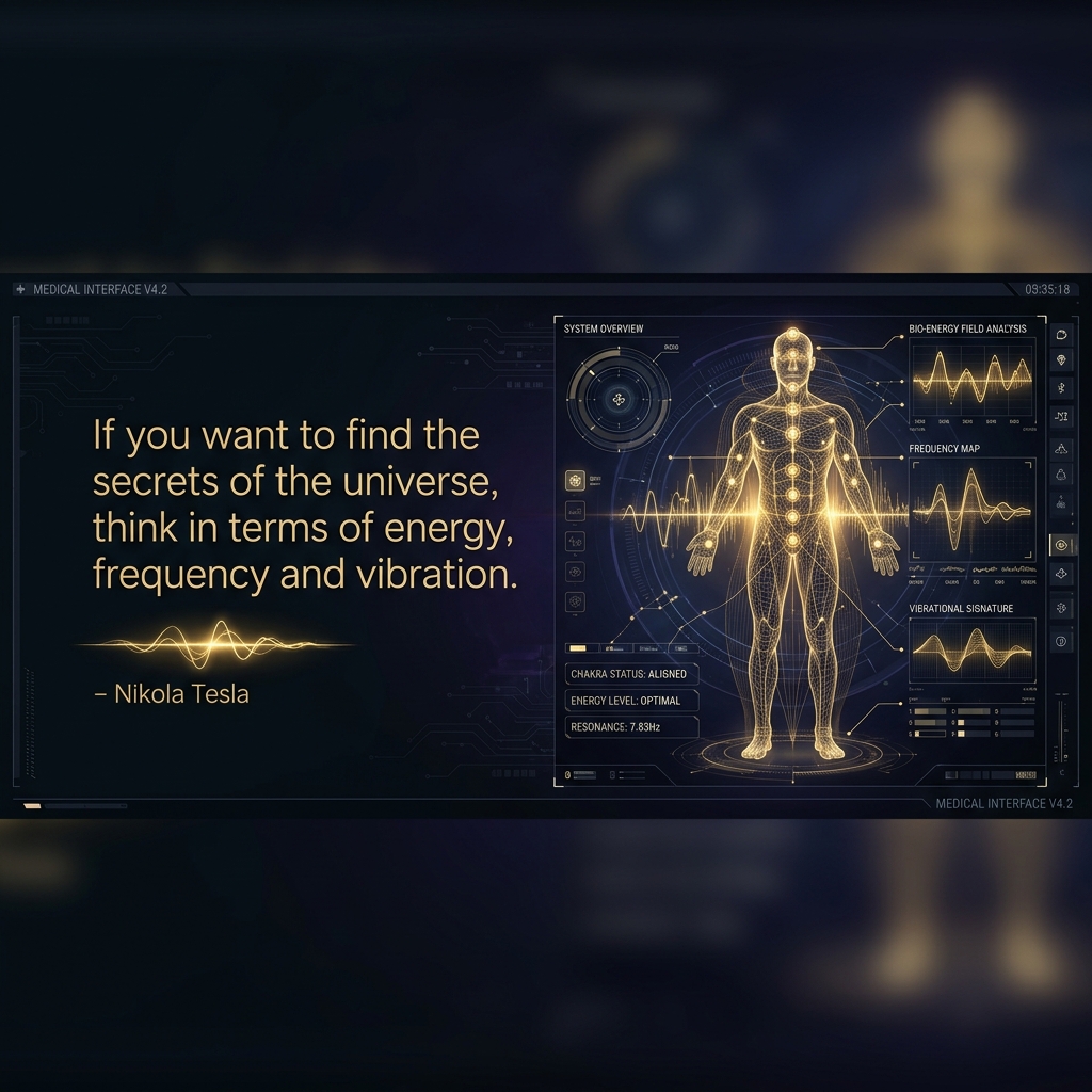 Nikola Tesla on energy, frequency and vibration